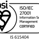 BSI Information Security Management 27001 Logo