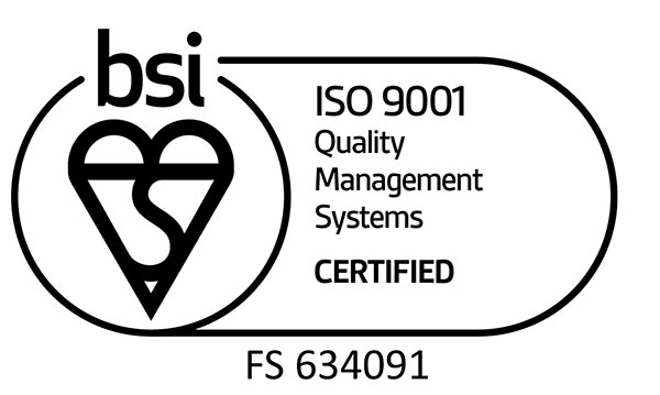 A stamp of the BSI Logo with the words 