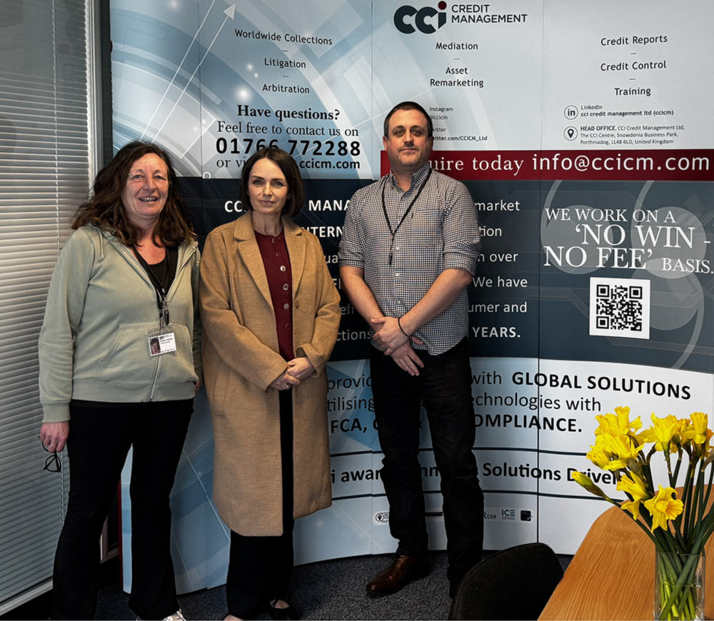 CCI welcome Beca Brown &ndash; Cynghorydd (Councillor) for Llanrug &ndash; to the CCI Credit Management Head Office