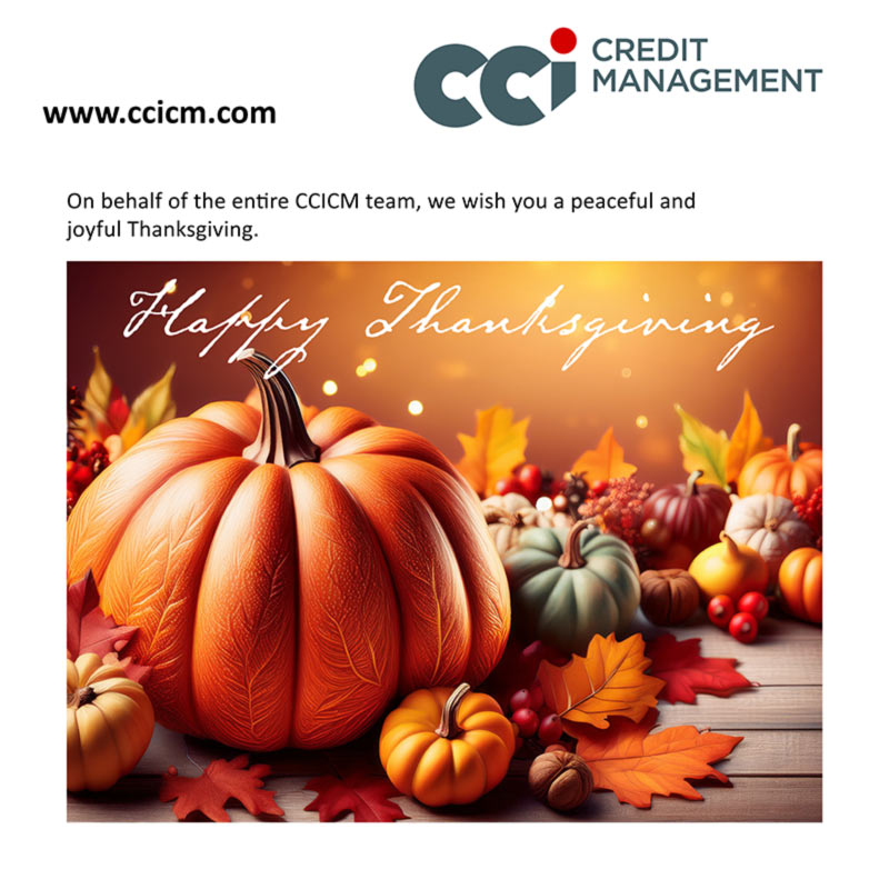 CCICM-Insta_Thanks-Giving-2025_Opti Happy Thanks Giving sign from CCICM with an image of holiday pumpkins and leaves.