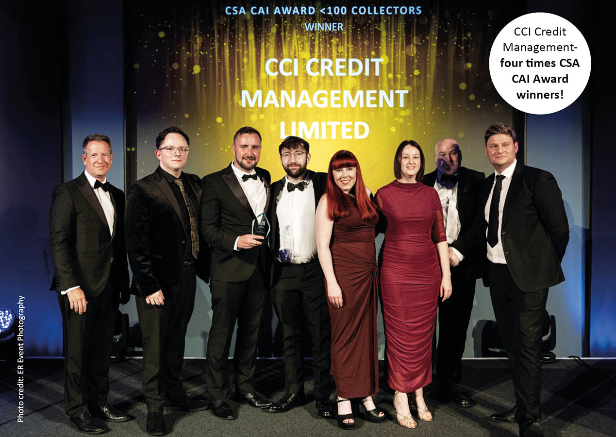 Team CCI at the CAI Awards.