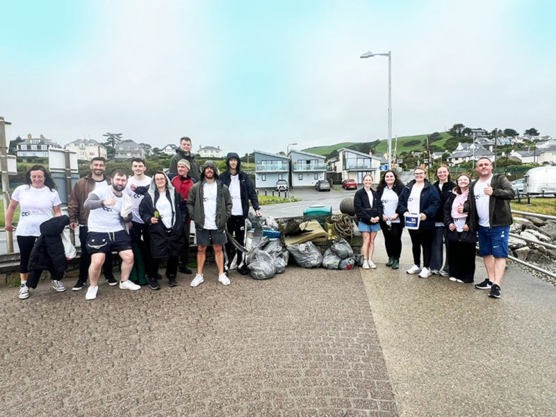 CCI_Beach_Clean_Team_19.06.2026 CCI Charity Beach Clean, Beach clean initiative to raise funds for RNLI
