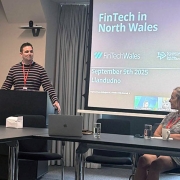 CCI's Ice Manager, Tanya at Fintech's Roundtable discussion.