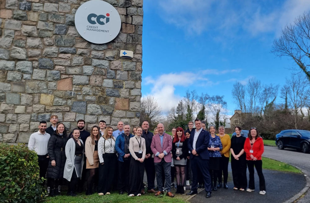 An image of the CCICM staff with our visitor from Mabon ap Gwynfor.