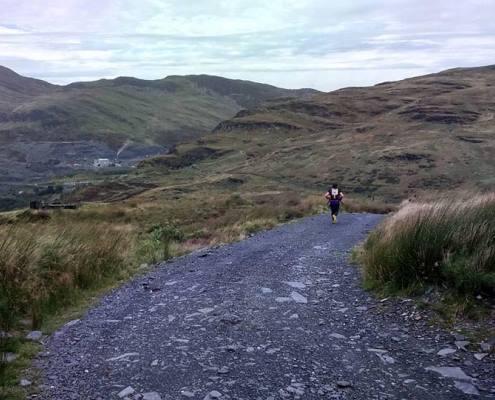 Huw training for Sahara challenge